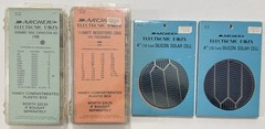 NOS RadioShack Archer Solar Cell 276-127 Capacitor 272-601+Resistor 271-601 Kits