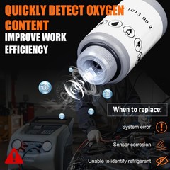 16916 Oxygen Sensor Replacement for Robinair 16990/16995 Refrigerant Identifiers