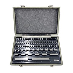Gauge Block Set Grade Economy Rectangular for Precision Calibration (81 PCS)