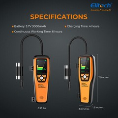 Elitech ILD-300 Advanced Refrigerant Leak Detector Freon Gas Detector W/Case