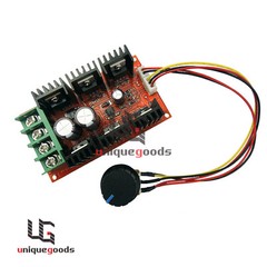 12V 24V 48V 2000W MAX 10-50V 40A DC Motor Speed Control PWM HHO RC Controller