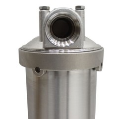1″ NPT Corrosion-resistant 304 Stainless Steel Filter Housing for 20″ Cartridges
