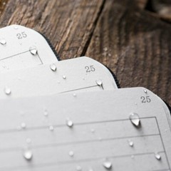 Rite In The Rain Mini Stapled Notebook 3 Pack Black Field-Flex Cover Universal