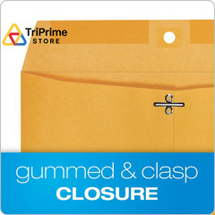 Quality Park 10″ x 13″ Clasp Envelopes, 100 Count (Pack of 1), Brown Kraft