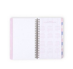 Love Shack Fancy X Target Yoobi Planner 5”x8”Everblooming Rosettes Ballet Bloom