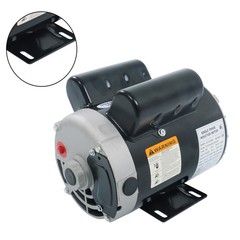 Electric Motor 3 HP 3450 RPM Compressor Duty 56Frame 1Phase 115/230V 5/8″ shaft