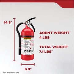 (2 Pack) Kidde Basic Residential Home Fire Extinguisher 2A10BC