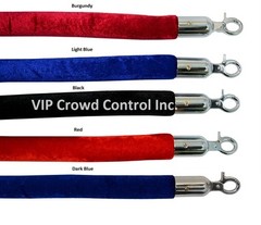 ROPE STANCHION, 5 PCS SET, CROWN TOP AND MIRROR POLISH S.S. 12″ FLAT BASE