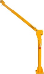 Davit Crane 1100 Lbs Pickup Truck Crane 360° Swivel Design Hydraulic Cable Winch