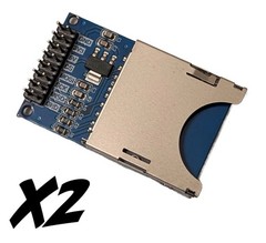 2X SD Card SPI Read / Write Module Reader / Writer For Arduino AVR ARM MCU PIC