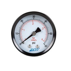 General Dry Pressure Gauge, 1.5″ Dia, 0-60 psi, 1/8 NPT Back Mount ( pack of 1)