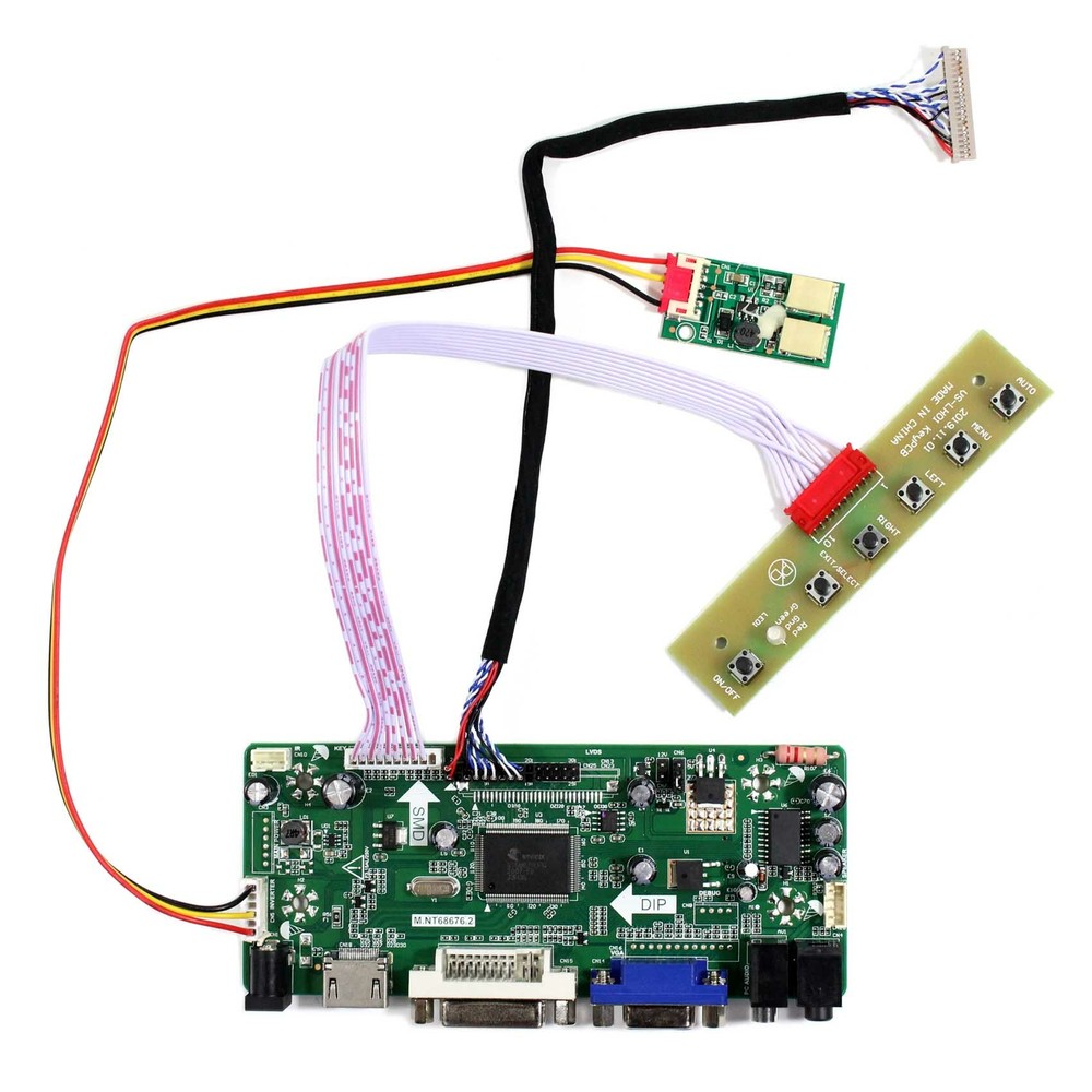 VGA DVI HD MI LCD Controller Board For 8 inch PD080SL3 800X600 LCD Screen