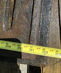 Unused Cast Iron Storm Drain Catch Basin Frame With Grate 32.5” X 32.5”