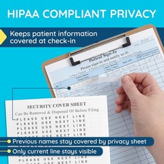 Blue Summit Supplies 125 Patient Sign in Sheets HIPAA