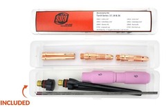 SÜA®Flex – 26V, 200 A, Air Cooled – TIG Torch – 1-Piece Cable – Dinse Connector