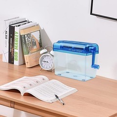 Hand-Powered Mini Paper Shredder – Ideal for Safe Document Shredding Anywhere