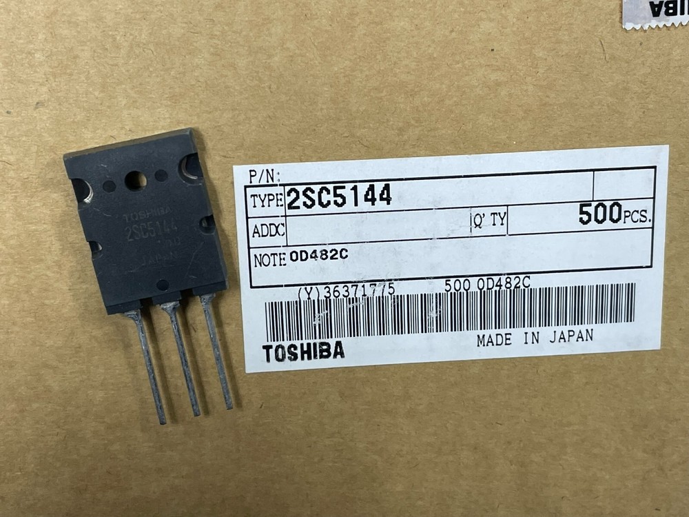 10PCS Genuine TOSHIBA Transistor TO-3PL 2SC5144 C5144