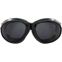 Red Baron Motorcycle Goggles Day & Night Use Super Dark Lens & Clear Mirror Lens