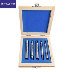 5 Pc Edge Center Finder Set Single Double End Wiggler Milling CNC Steel Tool Kit