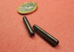 Steel Coiled Spring Pin – 5/32″ Diameter – 1.00″ Length – 100 pcs