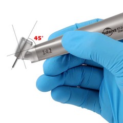 Dental 45° Angle Surgical Handpiece Electric 1:4.2 Mist Jet Spray NSK TiMax Z45L