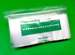 Zippit Bags Reloc 3×5 4mil Zip Seal Lock Reclosable Thick 3″ x 5″ Baggies 4 Mil