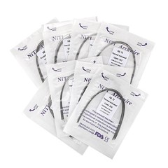 Dental Orthodontic Arch Wire Thermal Activated NiTi Archwire Round Rectangular