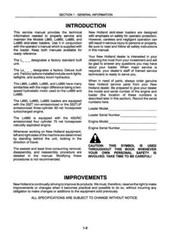 New Holland L865, Lx865,Lx885,Lx985 Skid Steer Loader Service Manual Repair Shop