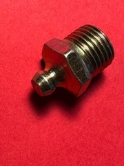 1/4-28 Quality Brass Straight Grease Zerk Nipple Fitting 5 pc MIZE Z900