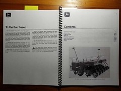 John Deere 1300 Planter S/N 11601- Owner’s Operator’s Manual OM-B25492 A0 1/70