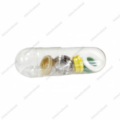 1Kit Dental Novaloc Type PEEK Caps Abutment Ti Housing Retention Insert Caps USA