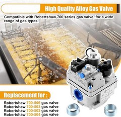 Gas Fryer Repair Parts 700 Series Millivolt Gas Valve Replacement for Robertshaw