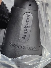 (QTY10)AMPHENOL SINE SYSTEMS AHDPBS-010-2405 Size 24 Backshell,Conduit snap over
