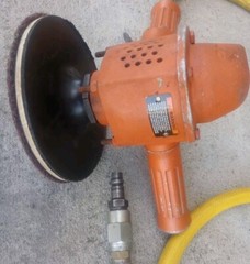 CLECO 1760-BVL-09 VERTICAL GRINDER, 6000 RPM ANGLE AIR PNEUMATIC HEAVY DUTY
