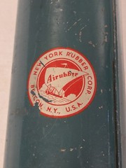 Vintage New York Rubber Corp Airubber Air Pump Made in USA