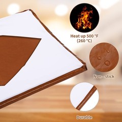 Zhengmy 2 Pcs 16 x 20 Inch Heat Press Platen Wrap Cover Non as picture shown