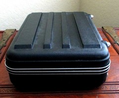 Platt 1416 Black Heavy-duty Case / Luggage with Foam Insert and Key