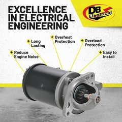 Starter for Ford Tractor Farm 4330 4340 4400 4410 4500 4600 4610 5100 5200 26339