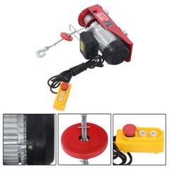 PA400 880lbs Mini Electric Hoist 328ft/100m Wireless Remote Control 110V 980W