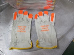 ONE DOZEN C2V Cowhide Leather Gloves 4505G / SIZE 2XL