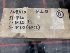 Square D 208Y/120V MLO Panelboard Loaded w/ GFCI Bolt-On Breakers – Panel #11