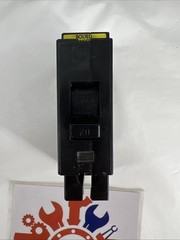 Square D EHB14020 Circuit Breaker, 20A, 1 Pole, 277V, Type EHB, Bolt-On
