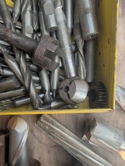 Mulling Machine End Mill Lot with New Bits Included Made In USA