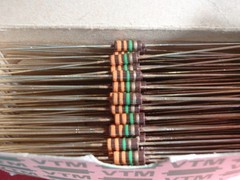 RARE! HIGH LOAD RESISTOR 3.3M Ohm 1/3W CARBON LAYER D2x1mm 33x 23702