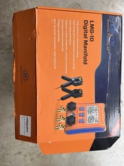 Elitech HVAC Digital Manifold Gauge 2-Way Valve AC LMG-10 for Refrigeration