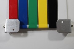 Carstens Exam Room Indicator Status Signal 6 Flag Red Blue Green Yellow Black Wh