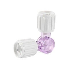 10Pcs 2-Way Valve Medical Disposable Adapter With Cap Protection For Medical Use