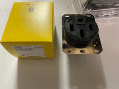 Hubbell HBL9450A 50A Outlet W/ Weatherproof Cover / Gang box Nema 3R Kit