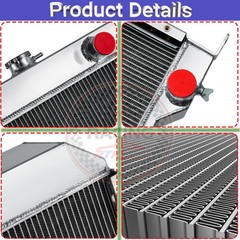 Skid Steer Loader 3 Row Radiator Fits Case 1840 1845C # 1347609C1 1A12192