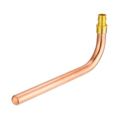 50 PCS EFIELD 8-inch 1/2″ PEX-A Expansion Copper Stub Out Elbow, Lead Free